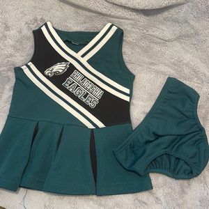 Philadelphia eagles toddler dress